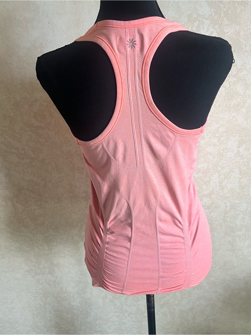 Athleta Pink Seamless Racerback Tank - Picture 2 of 5